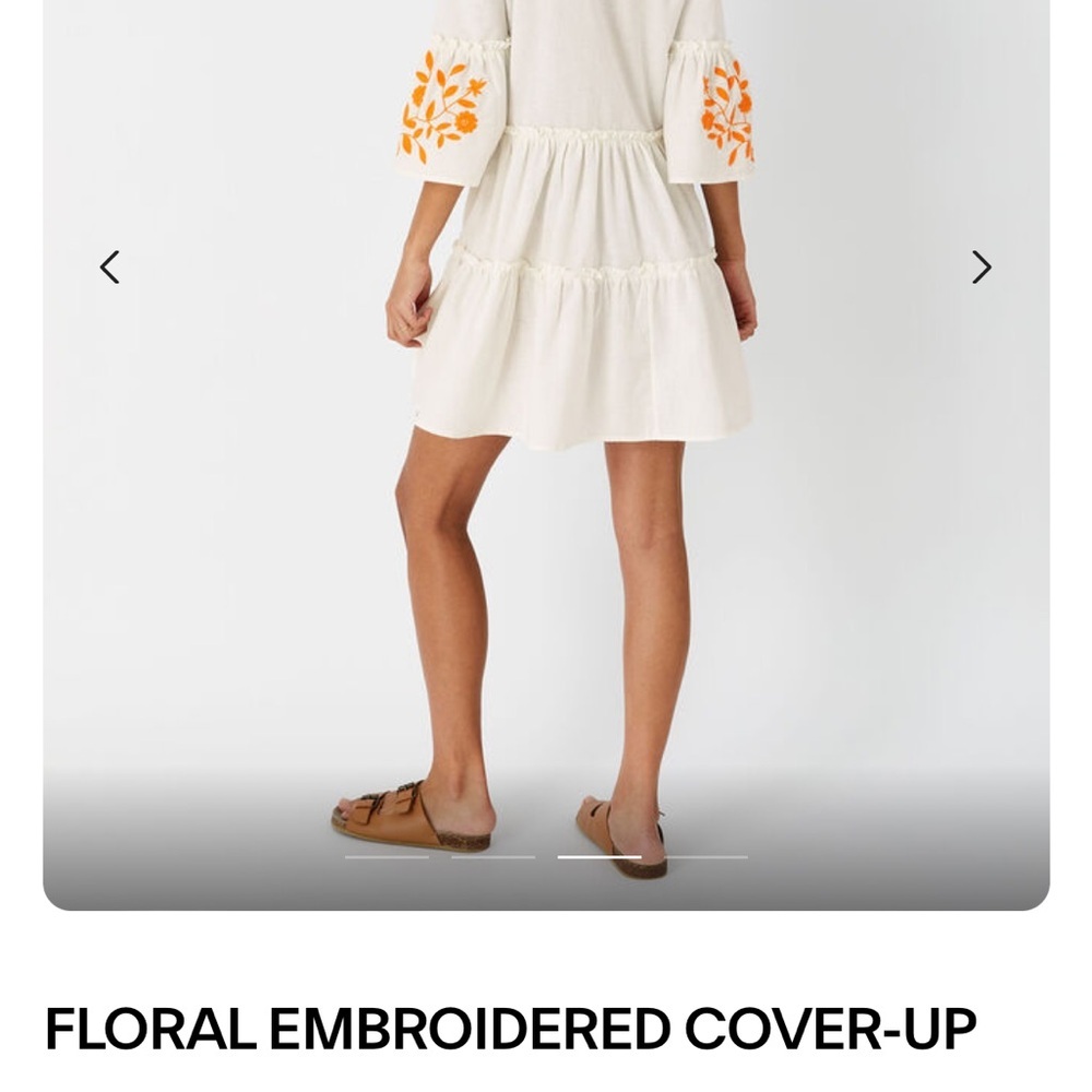 🌷EUC EMBROIDERED DRESS - Picture 3 of 8